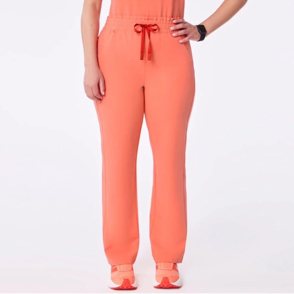 Figs Davia Straight Leg Pants Size Medium Sunset Drift